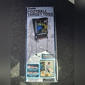 Franklin Football Target Toss - Black with Multicolor Target